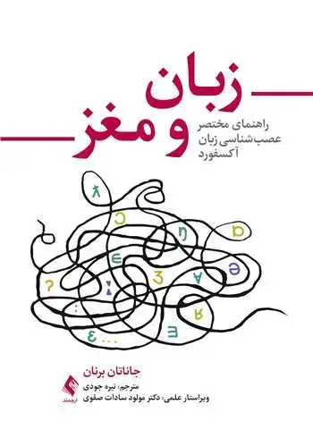 جلد کتاب زبان و مغز راهنمای مختصر عصب‌شناسی زبان اکسفورد