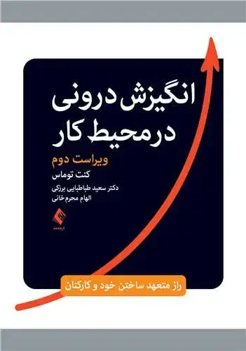 جلد کتاب انگیزش درونی در محیط کار راز متعهد ساختن خود و کارکنان