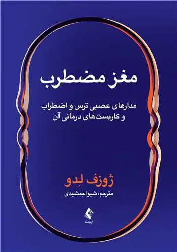 جلد کتاب مغز مضطرب مدارهای عصبی ترس و اضطراب و کاربست های درمانی آن