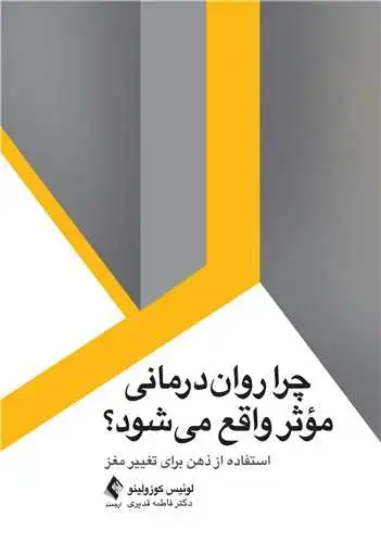 جلد کتاب چرا رواندرمانی موثر واقع میشود؟ استفاده از ذهن برای تغییر مغز