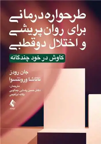 جلد کتاب طرح واره درمانی برای روان پریشی و اختلال دوقطبی کاوش در خود چندگانه