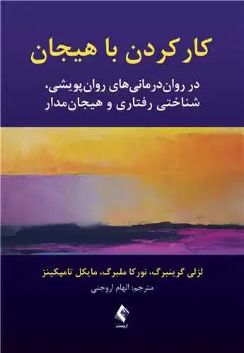 جلد کتاب کار کردن با هیجان در رواندرمانیهای پویشی، شناختی رفتاری و هیجانمدار