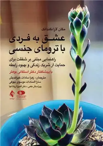 جلد کتاب عشق به فردی با ترومای جنسی راهنمایی مبتنی بر شفقت برای حمایت از شریک زندگی و بهبود رابطه