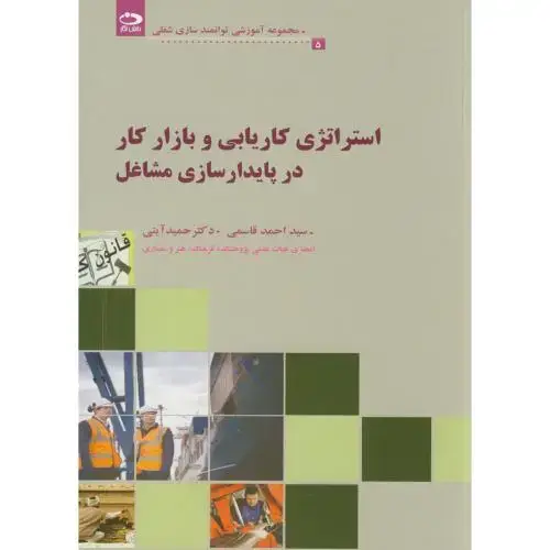 جلد کتاب استراتژی کاریابی و بازارکار در پایدارسازی مشاغل(5)