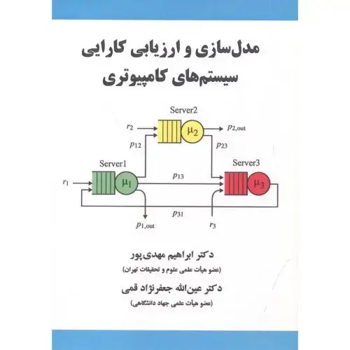 جلد کتاب مدل سازی و ارزیابی کارایی سیستم های کامپیوتری