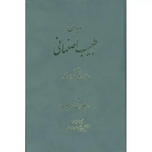 جلد کتاب دیوان طبیب اصفهانی