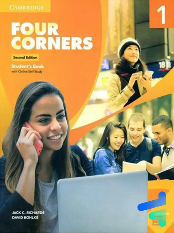 جلد کتاب فور کرنرز Four Corners Second Edition 1