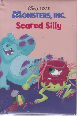 جلد کتاب کتاب زبان انگلیسی -والت دیزنی 15-Monsters inc scared silly