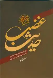 جلد کتاب حدیث غضب - پژوهشی در اعتبار و دلالت اخبار غضب حضرت فاطمه بر خلفا