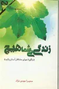 جلد کتاب زندگی بی شما هیچ اثر سمیرا مهدی نژاد