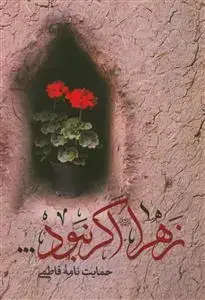 جلد کتاب زهرا اگر نبود