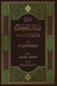 جلد کتاب شرح زیاره امیرالمومنین فی مبعث رسول الله (ص) اثر السید محمد علی الحسینی المیلانی