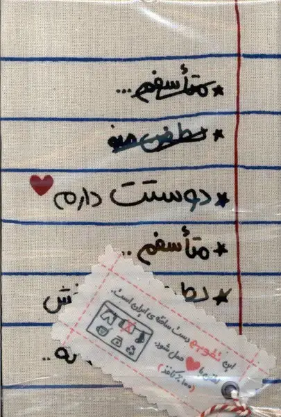 جلد کتاب تقویم ‌خانومچه 1404 (متاسفم) حوض‌نقره