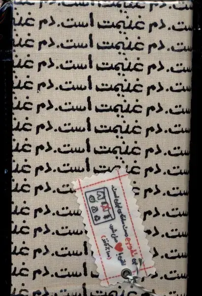 جلد کتاب تقویم پالتویی 1403 (دمغنیمتاست) حوضنقره