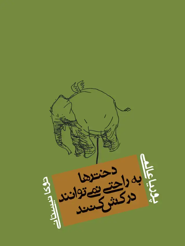 جلد کتاب دخترها به راحتی نمی توانند درکش کنند