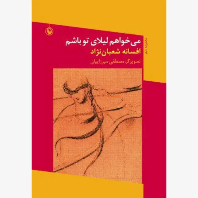 جلد کتاب می خواهم لیلای تو باشم اثر افسانه شعبان نژاد