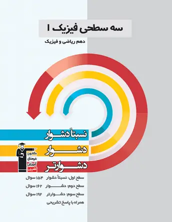 جلد کتاب سه سطحی فیزیک (1) دهم ریاضی