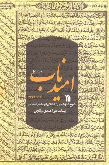 جلد کتاب امید ناب 1 (شرح فرازهایی از دعای ابوحمزه ثمالی)