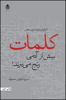 جلد کتاب کلمات بیش از آدمی رنج می برند! اثر سریا داودی حموله