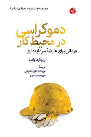 جلد کتاب دموکراسی در محیط کار درمانی برای عارضه سرمایه‌داری
