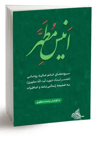 جلد کتاب انیس مطهر