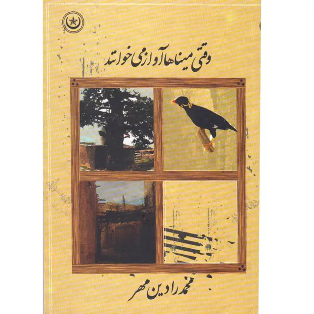 جلد کتاب وقتی که میناها اواز می خوانند