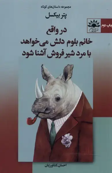 جلد کتاب در واقع خانم بلوم دلش می خواهد با مرد (آفتابکاران) @