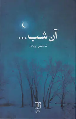 جلد کتاب آن شب...