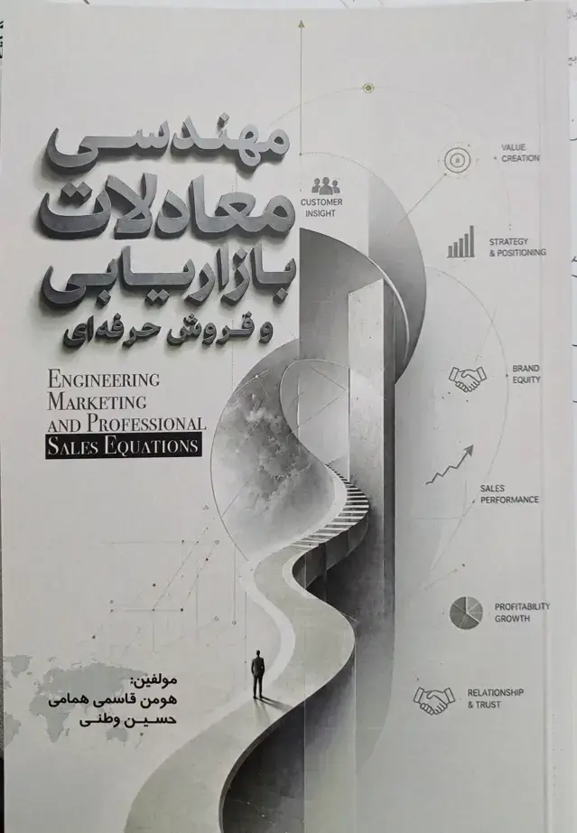 جلد کتاب مهندسی معادلات بازار یابی و فروش حرفه ای 1405