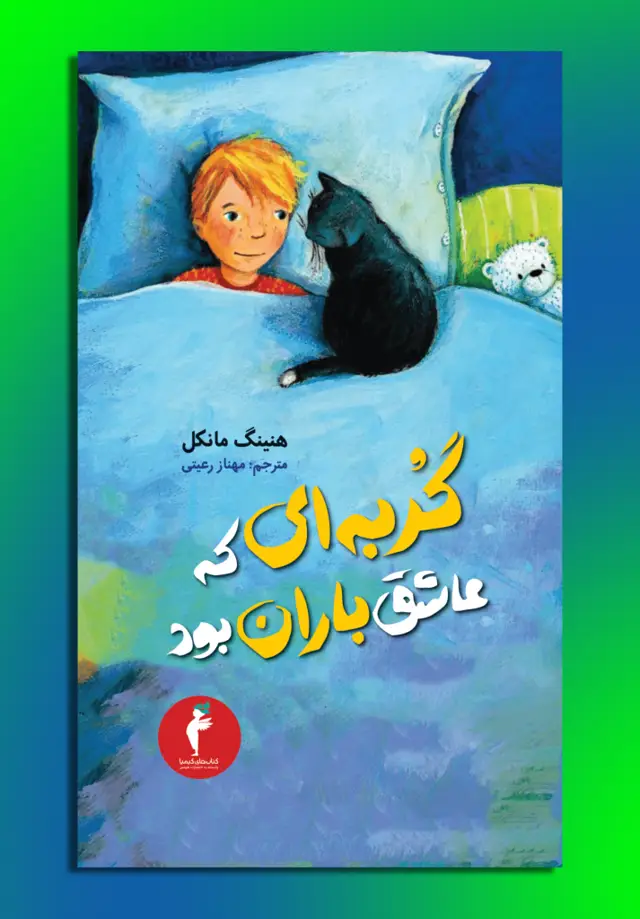 جلد کتاب گربه ای که عاشق باران بود اثر هنینگ مانکل