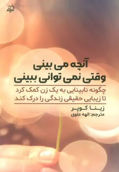 جلد کتاب آنچه می بینی وقتی نمی توانی ببینی
