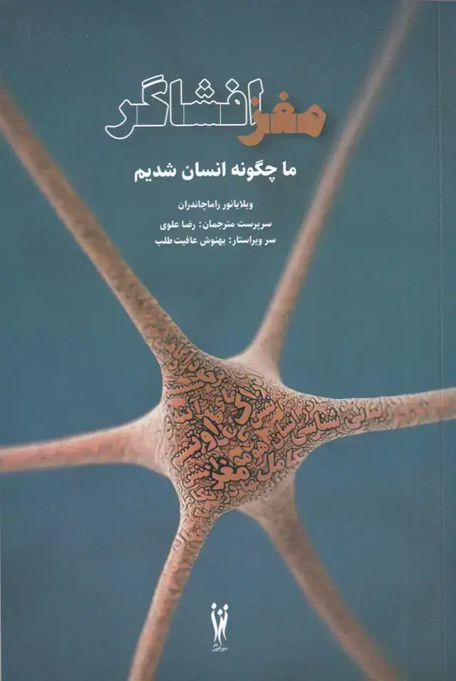 جلد کتاب مغز افشاگر (ما‌چگونه‌انسان‌شدیم) شورآفرین *
