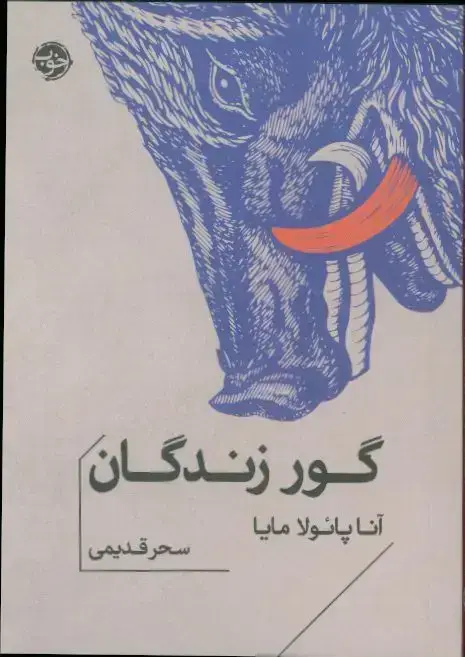 جلد کتاب گور زندگان