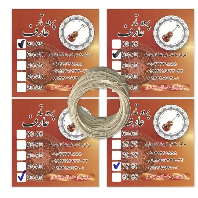 جلد کتاب پرده تار عارف