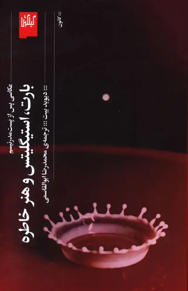 جلد کتاب بارت، استیگلیتس و هنر خاطره