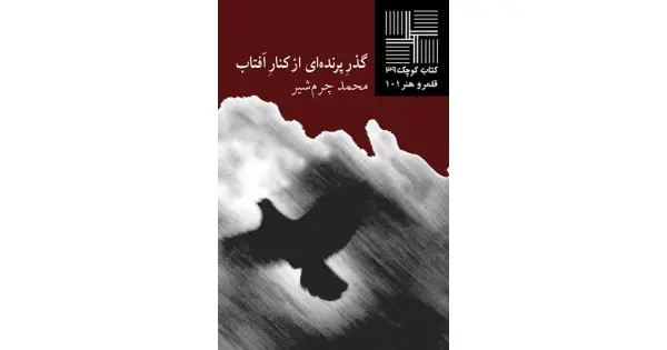 جلد کتاب گذر پرنده‌ای از کنار آفتاب