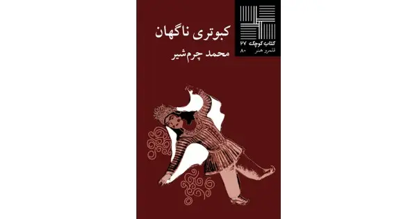 جلد کتاب کبوتری ناگهان
