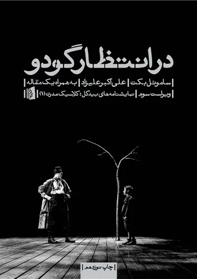 جلد کتاب در انتظار گودو