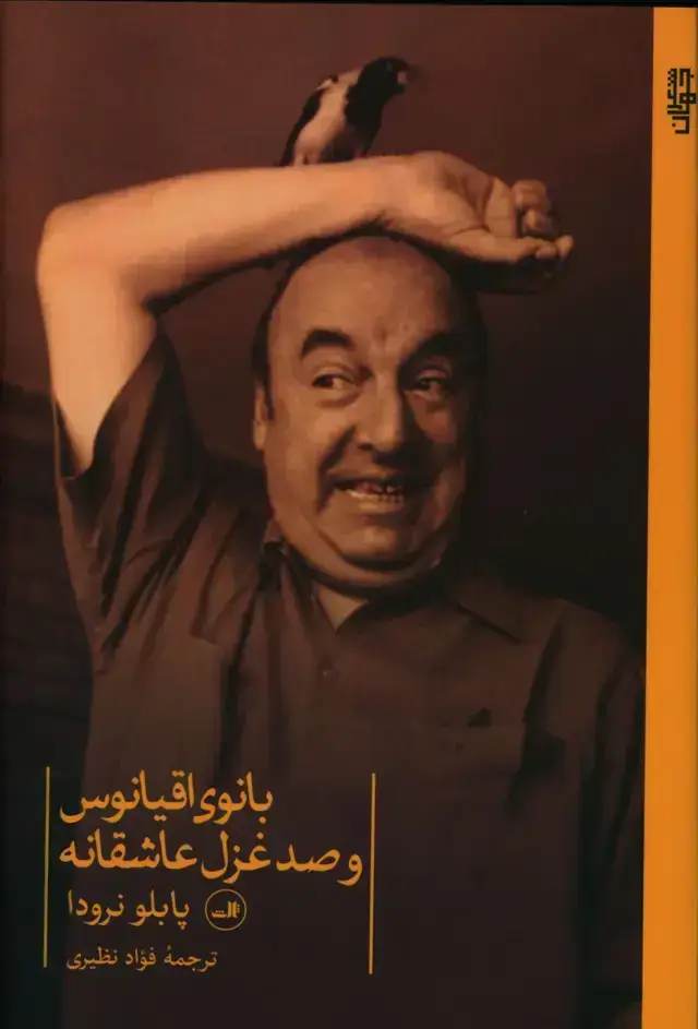 جلد کتاب بانوی اقیانوس و صد غزل عاشقانه