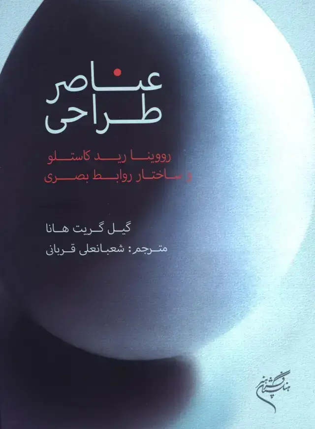 جلد کتاب عناصر طراحی، رووینا رید کاستلو و ساختار روابط بصری