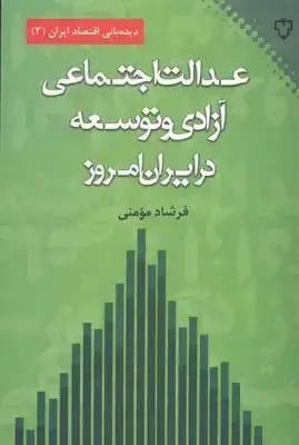 جلد کتاب عدالت اجتماعی ازادی و توسعه در ایران امروز
