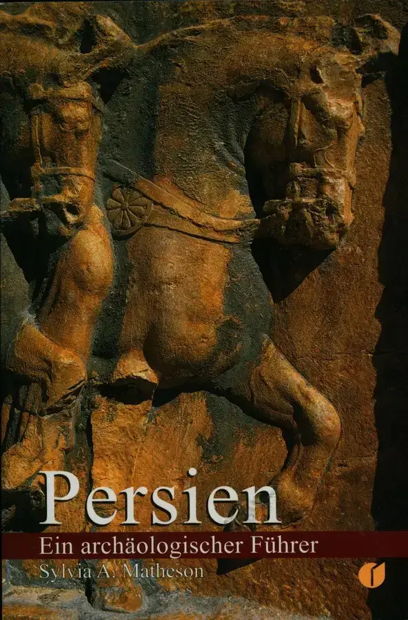 جلد کتاب اماکن باستانی ایران، به زبان المانی (پرشیا سیلویا)
