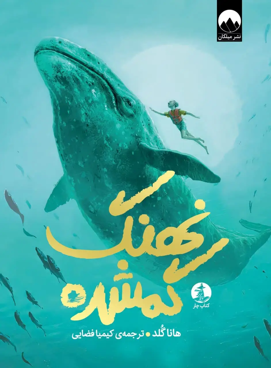 جلد کتاب نهنگ گمشده