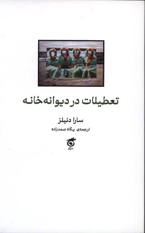 جلد کتاب تعطیلات در دیوانه خانه