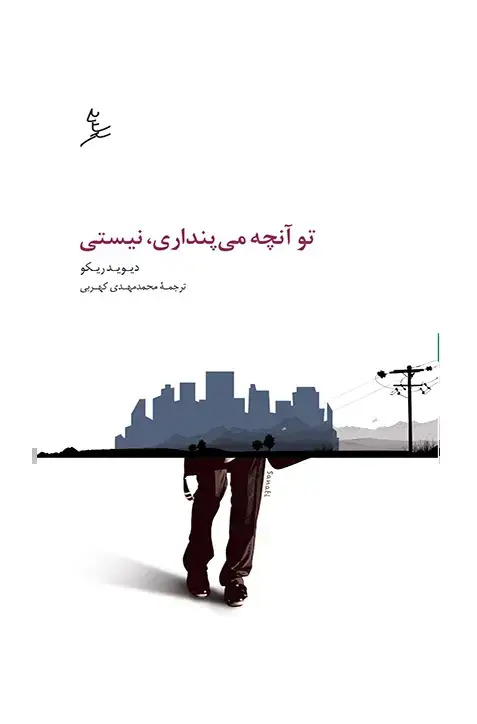 جلد کتاب تو انچه می پنداری نیستی