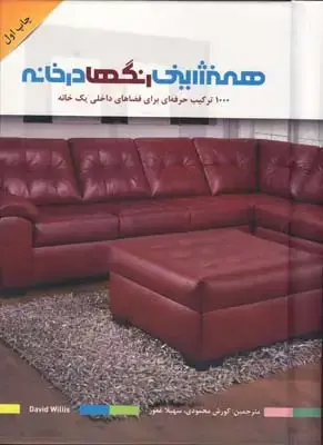 جلد کتاب مبانی بکارگیری کاغذ دیواری در دکوراسیون داخلی