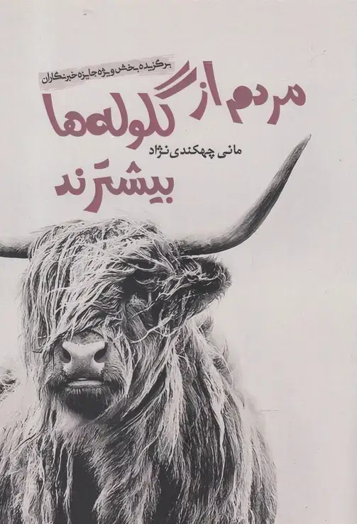 جلد کتاب مردم از گلوله ها بیشترند (آرادمان)