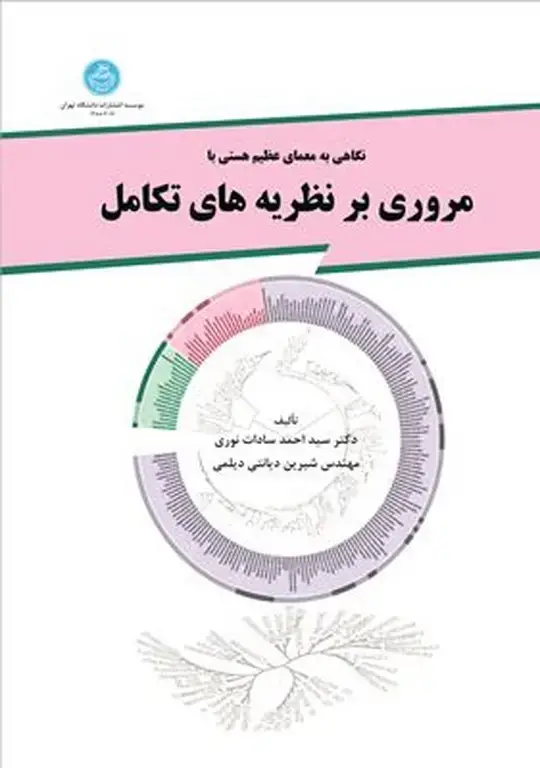 جلد کتاب مروری برنظریه های تکامل