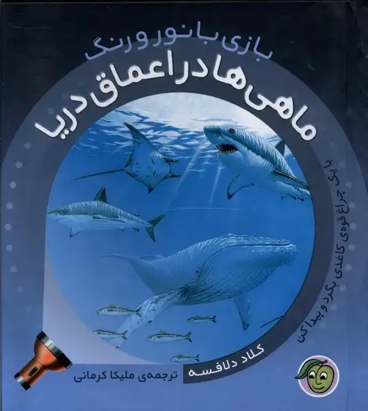 جلد کتاب بازی با نور و رنگ (ماهی‌هادراعماق‌دریا) پیام‌مشرق