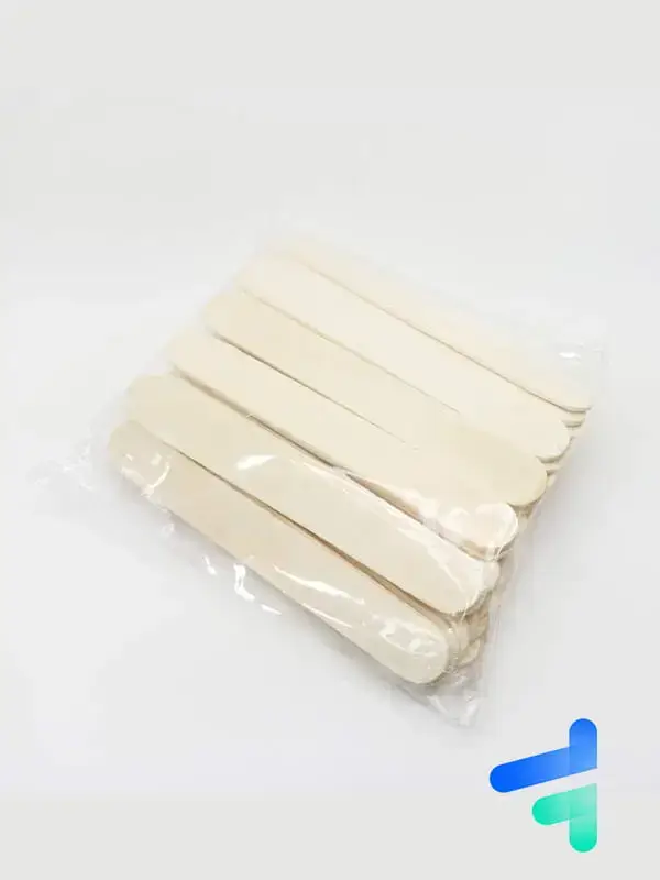 جلد کتاب چوب بستنی ساده بسته 40 عددی
